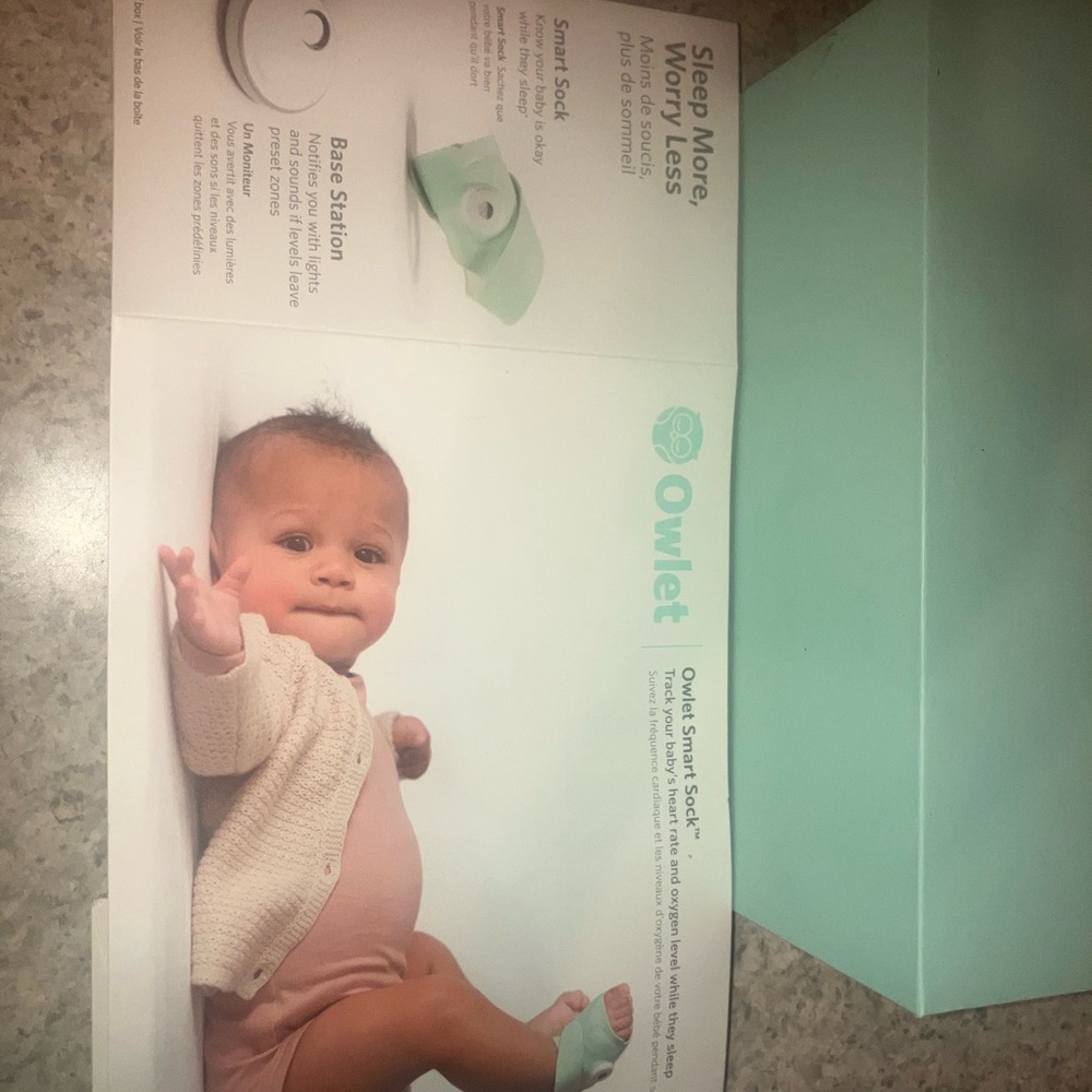 Owlet 3rd gen sock and camera.